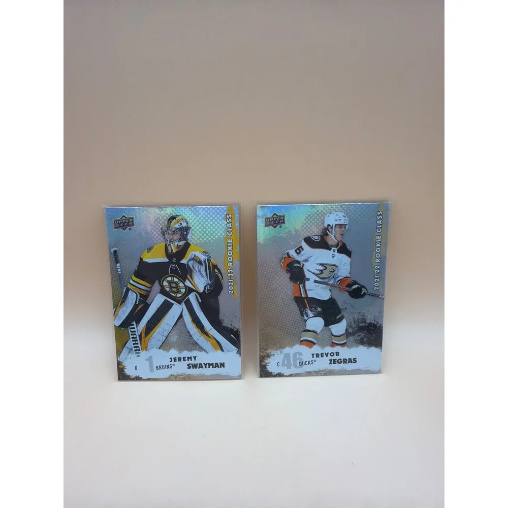 2021-22 Upper Deck Series 1 Hockey‎ Card Lot Young Guns Zegras Swayman Ovechkin